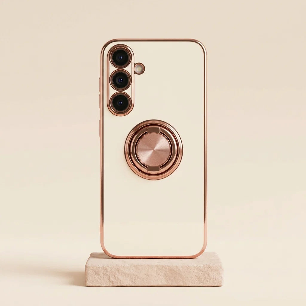 Luxury Samsung Galaxy Case | Electroplated Ring Holder – photo 5