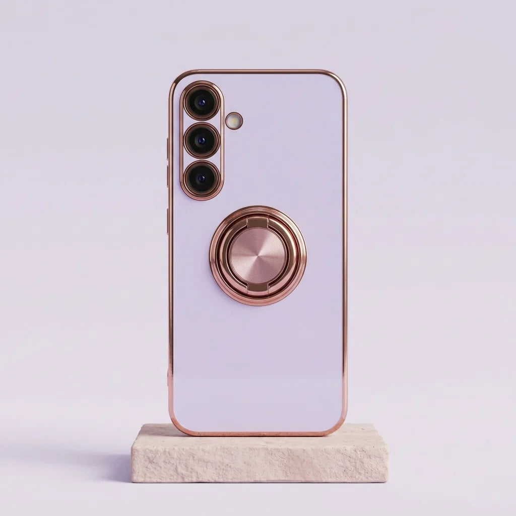 Luxury Samsung Galaxy Case | Electroplated Ring Holder – photo 2