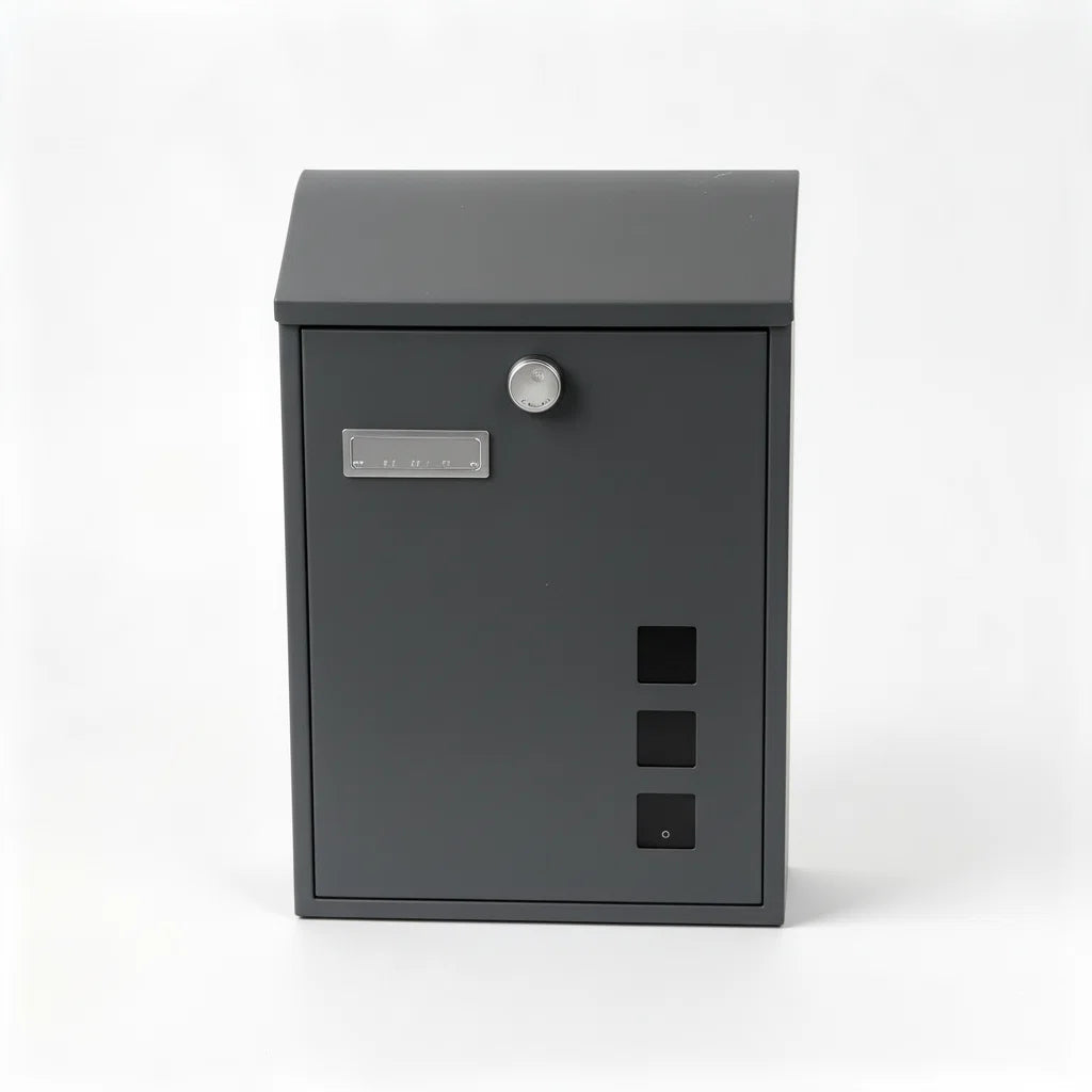 Post Box:Premium Heavy-Duty Wall-Mounted Postbox — Weatherproof Steel, Ultra-Durable & Secure