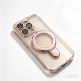 iPhone 12/12 Pro- MagSafe Case/ Crystal Clear with Magnetic Ring