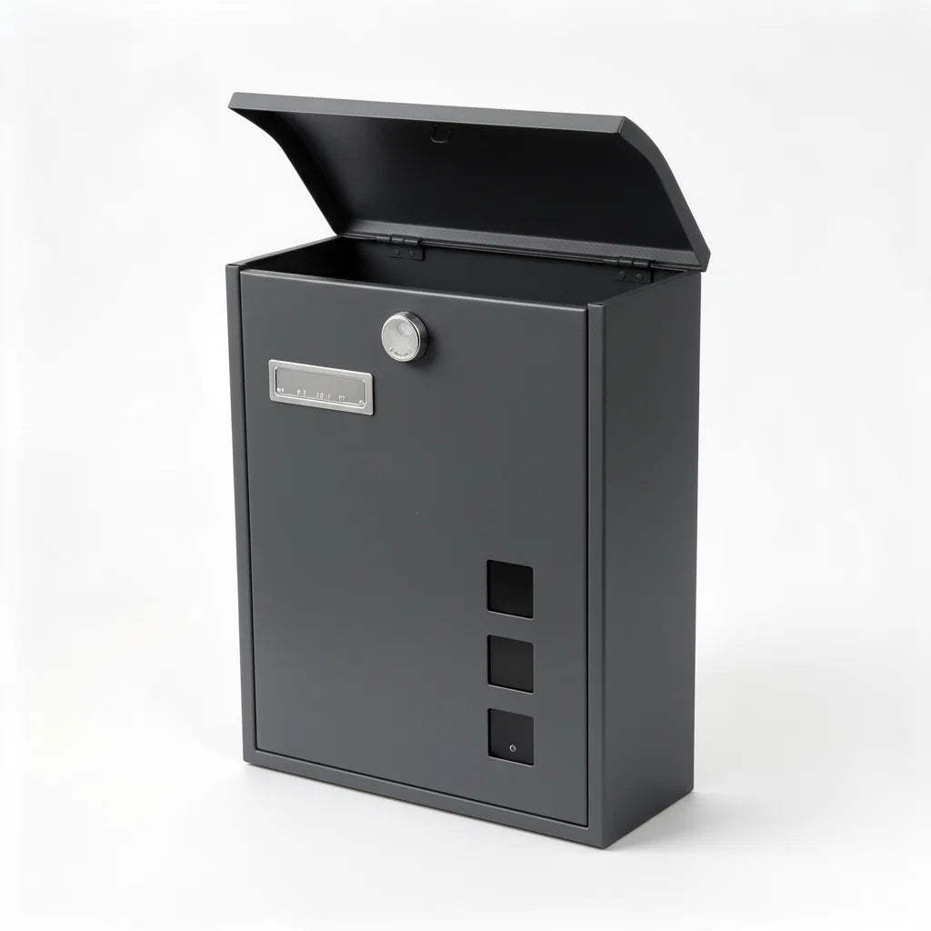 Post Box:Premium Heavy-Duty Wall-Mounted Postbox — Weatherproof Steel, Ultra-Durable & Secure