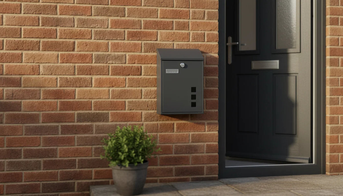 Post Box:Premium Heavy-Duty Wall-Mounted Postbox — Weatherproof Steel, Ultra-Durable & Secure